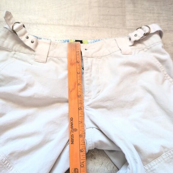 Volcom Stone Vintage Y2K White Womans Cargo Skater Pants Size 6 *Read - Picture 4 of 13